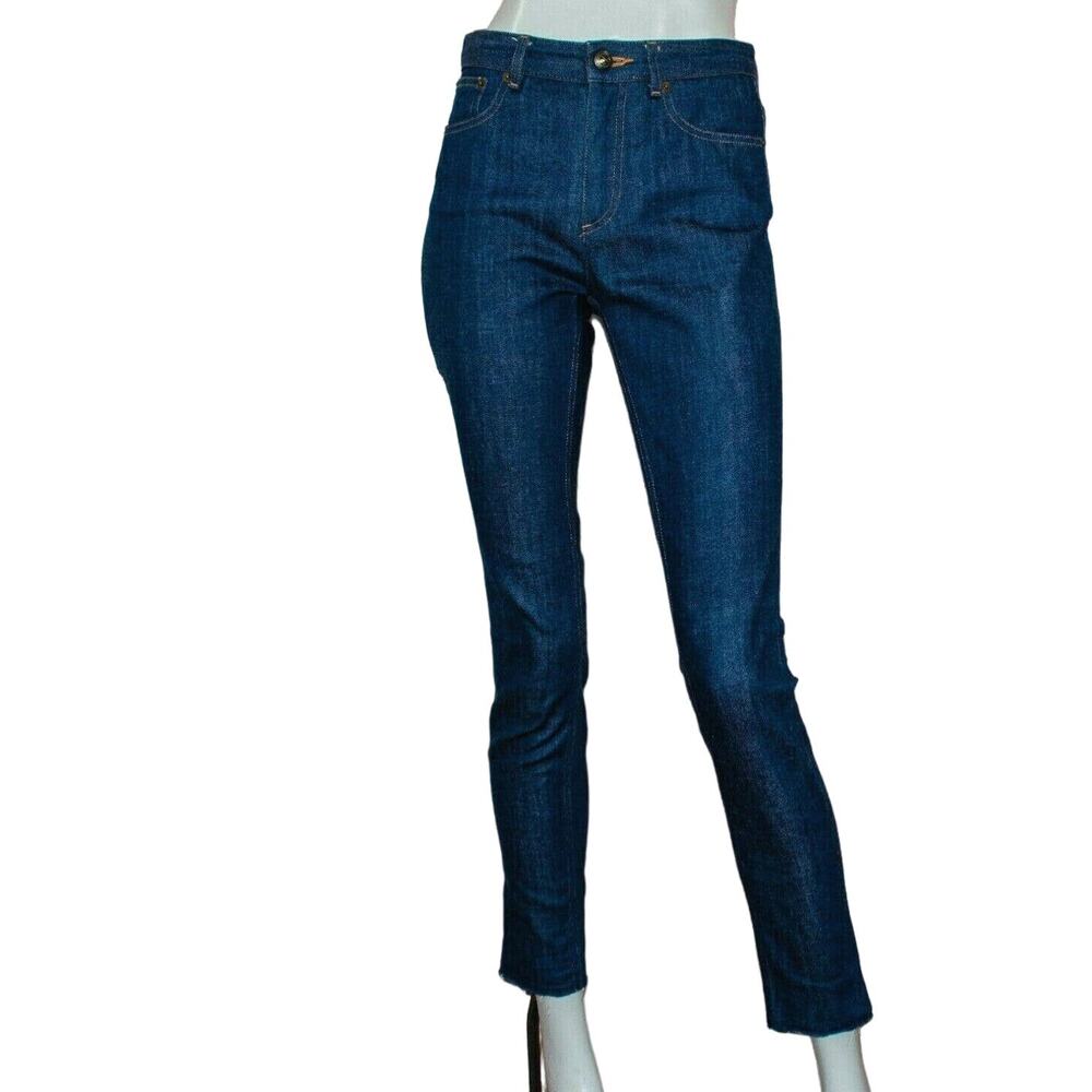 A.P.C. High Standard RAW Denim Jeans Cut off hem Size 26